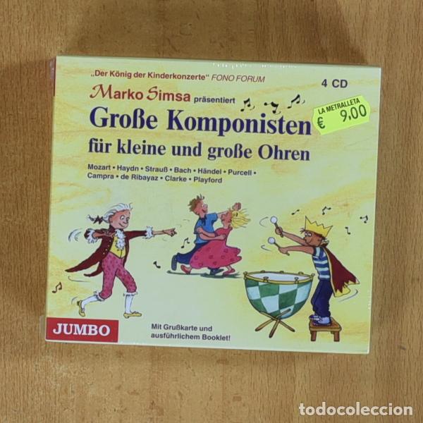 CDs de m&uacute;sica: MARKO SIMSA - GROBE KOMPONISTEN - 4 CD - Foto 1