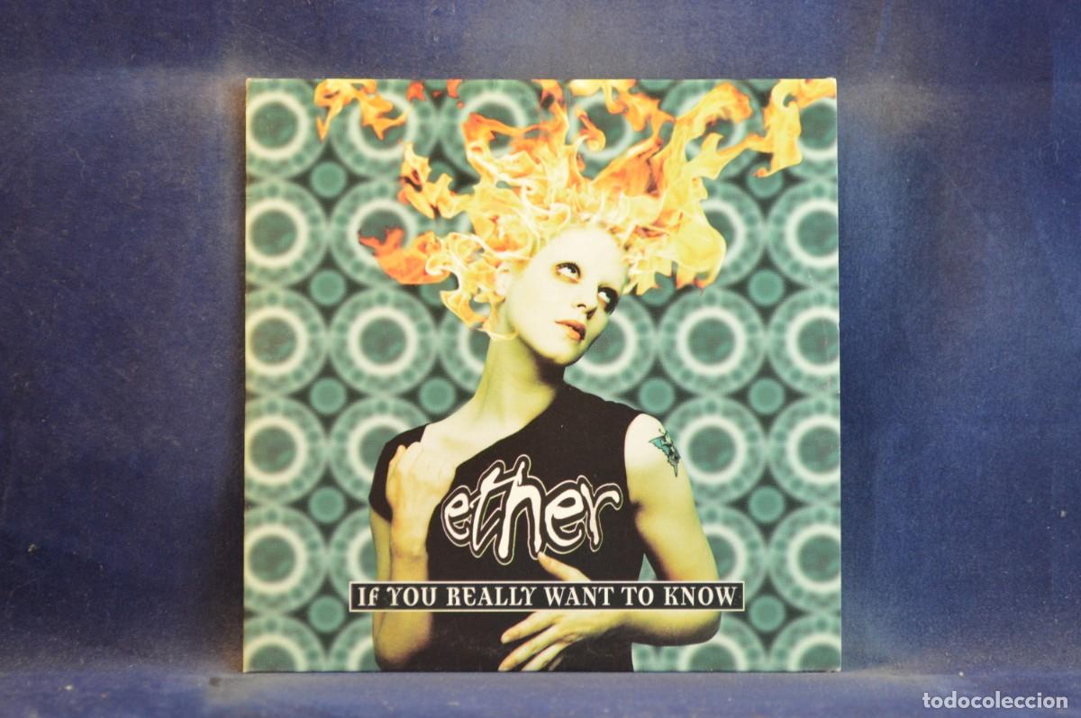 CDs de m&uacute;sica: ETHER - IF YOU REALLY WANT TO KNOW - CD SINGLE PROMO - Foto 1