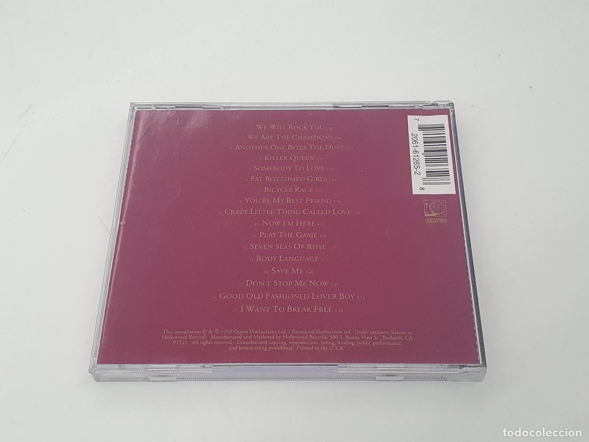 CDs de m&uacute;sica: CD QUEEN - GREATESY HITS - 1992 - Foto 3