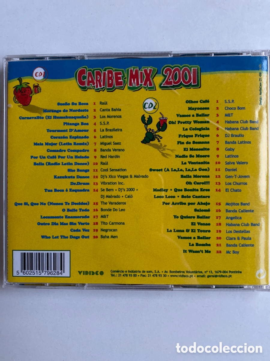 CDs de m&uacute;sica: CARIBE MIX 2001-2 CD - Foto 2