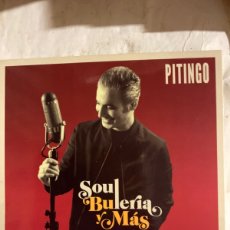 CDs de Música: PITINGO-SOUL BULERIA Y MAS-2014. Lote 399673939