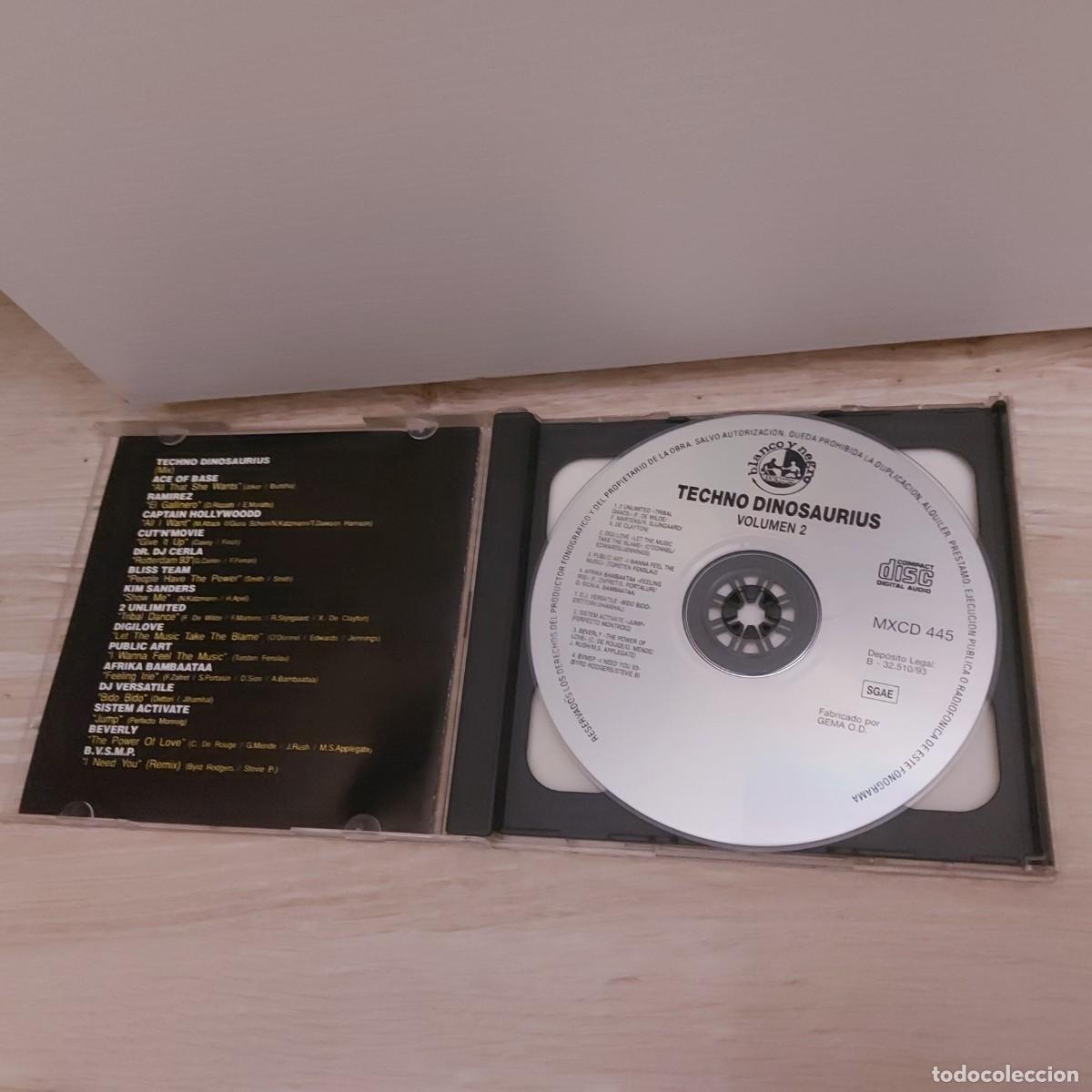 CDs de m&uacute;sica: 2CD TECHNO DINOSAURIUS MIXED BY QUIQUE TEJADA ** SEMINUEVO ** - Foto 3