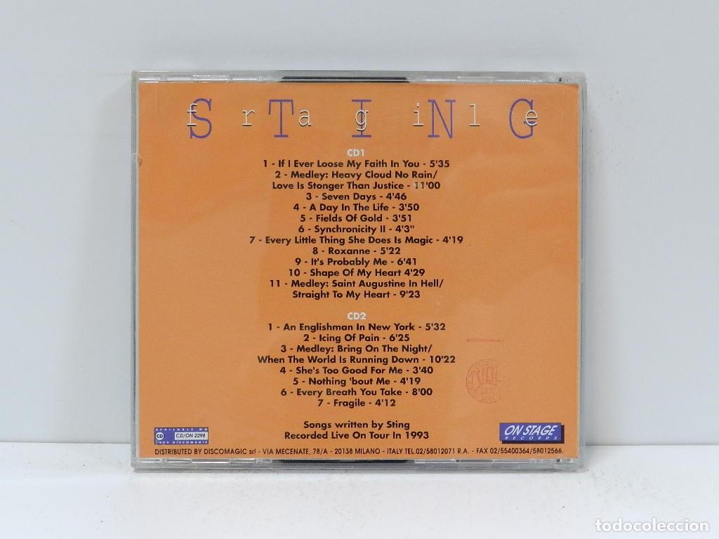 CDs de m&uacute;sica: DISCO 2 X CD. Sting &ndash; Fragile - Bootleg. COMPACT DISC. - Foto 2