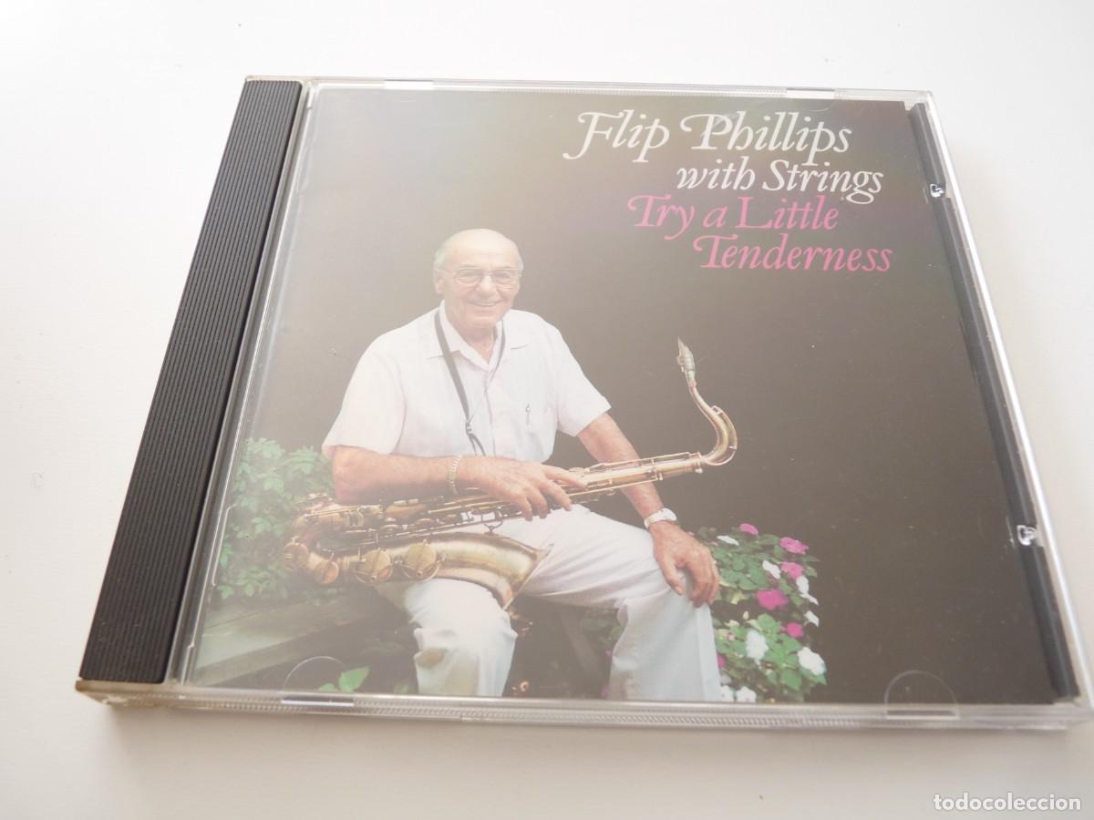 CDs de m&uacute;sica: CD TRY A LITTLE TENDERNESS - FLIP PHILLIPS WITH STRINGS REF: 5-55 - Foto 1