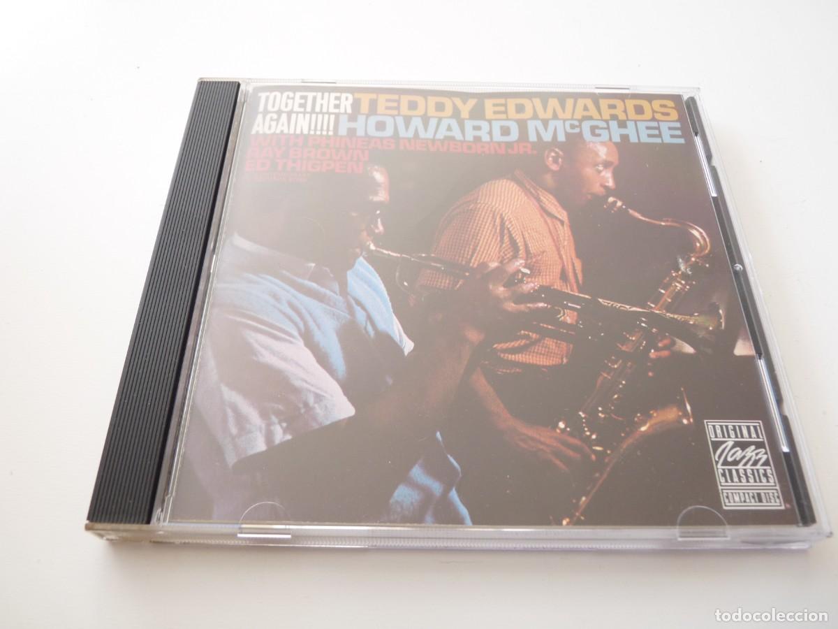 CDs de m&uacute;sica: CD TOGETHER AGAIN!!!! - TEDDY EDWARDS/HOWARD MCGHEE REF: 5-57 - Foto 1