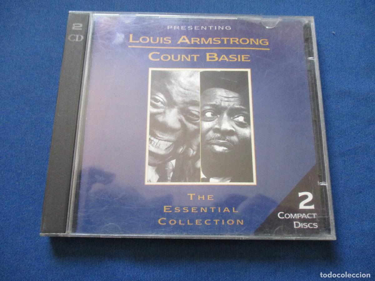 CDs de m&uacute;sica: CD - LOUIS ARMSTRONG & COUNT BASIE &middot; THE ESSENTIAL COLLECTION 2 CD - Foto 1