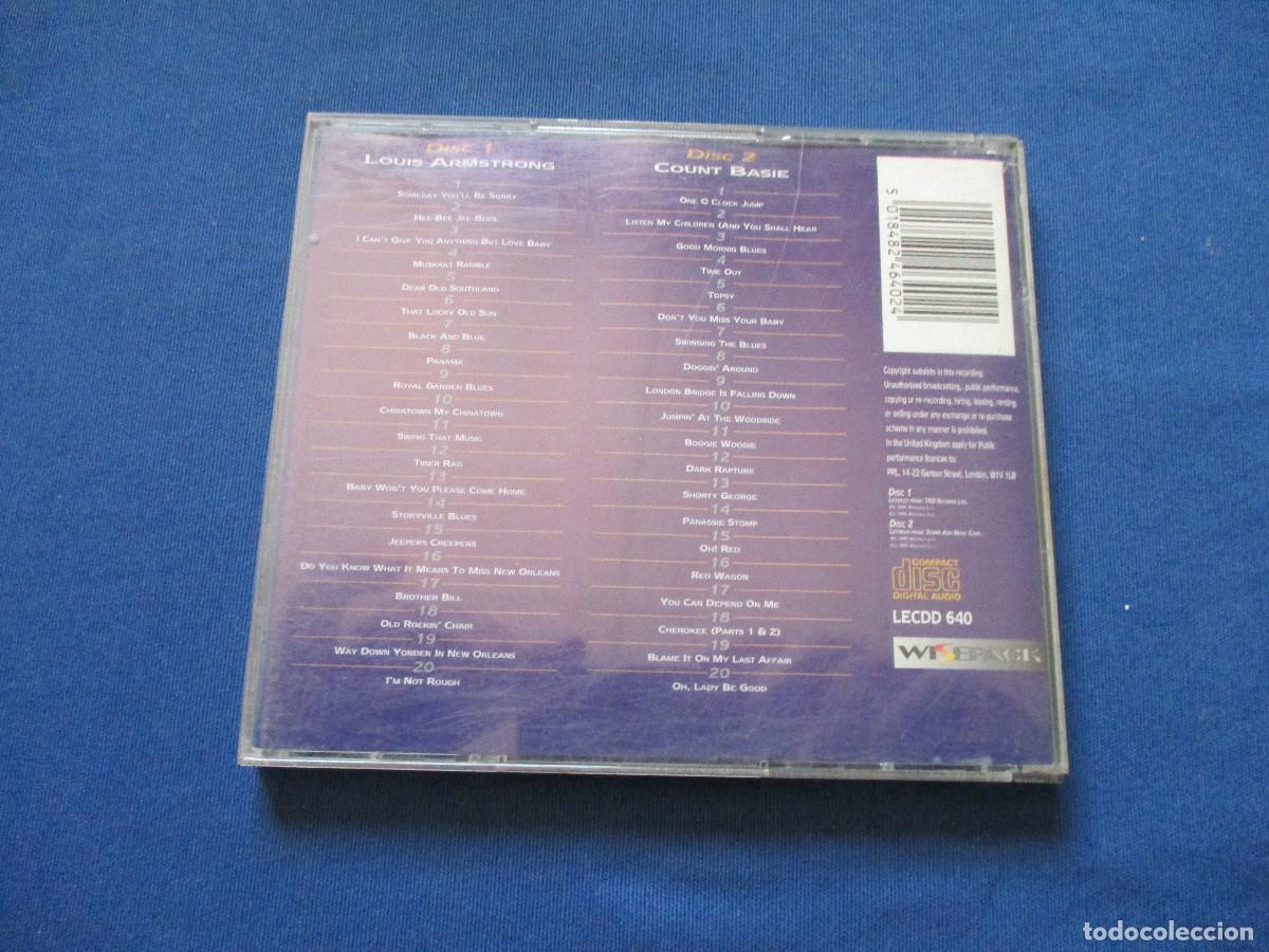 CDs de m&uacute;sica: CD - LOUIS ARMSTRONG & COUNT BASIE &middot; THE ESSENTIAL COLLECTION 2 CD - Foto 4