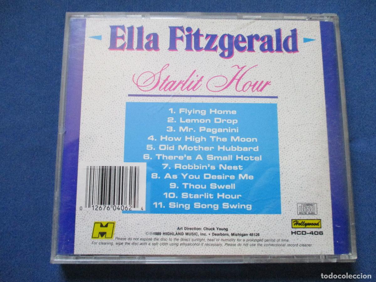 CDs de m&uacute;sica: CD - ELLA FITZGERALD &middot; STARLIT HOUR - Foto 3