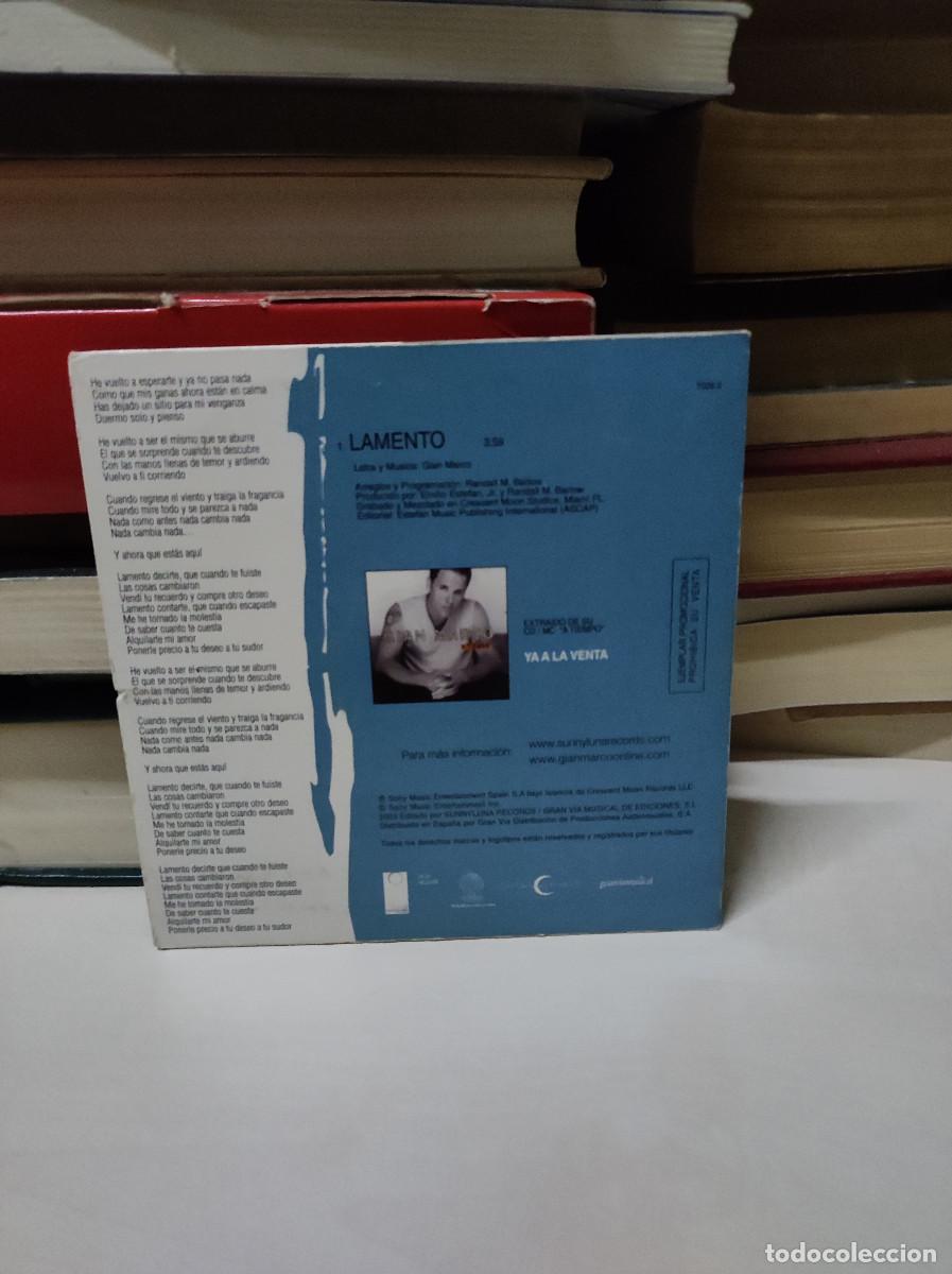 CDs de m&uacute;sica: Gian Marco &ndash; Lamento - Foto 2