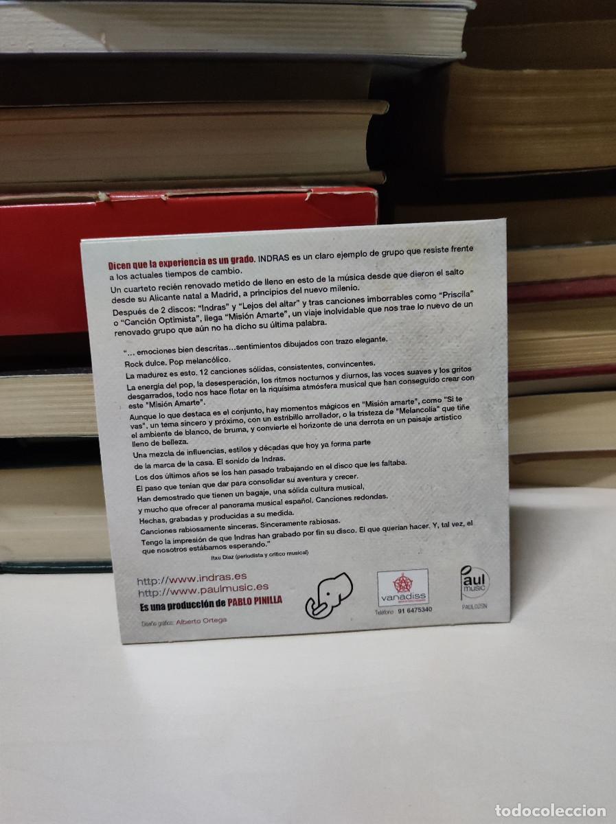 CDs de m&uacute;sica: INDRAS MISION AMARTE - Foto 2