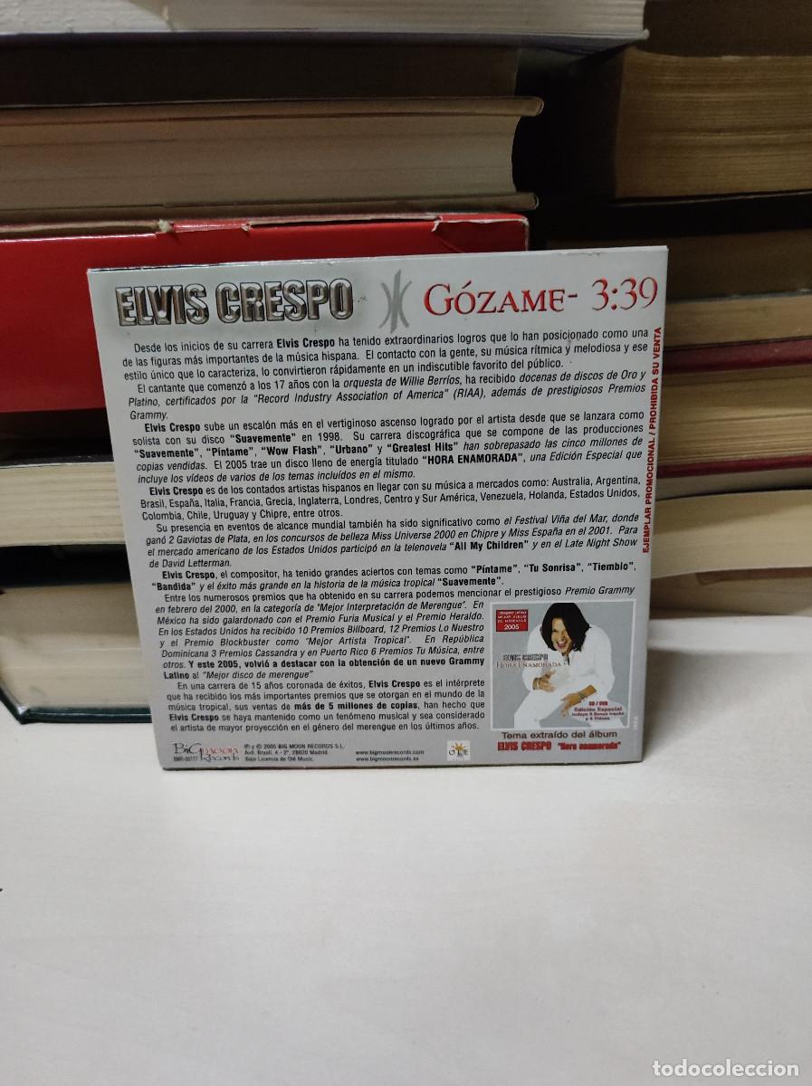 CDs de m&uacute;sica: Elvis Crespo &ndash; G&oacute;zame - Foto 2