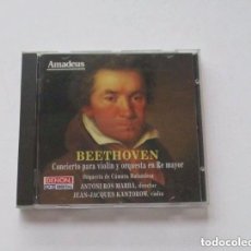 CDs de Música: BEETHOVEN - ORQUESTA DE CAMARA HOLANDESA - ANTONI ROS MARBA. Lote 400085789