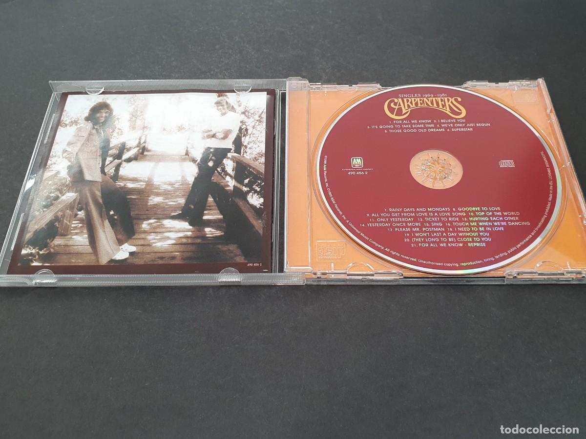 CDs de m&uacute;sica: CD SINGLE - CARPENTERS - SINGLE 1969 - 1981 - 1999 - Foto 2