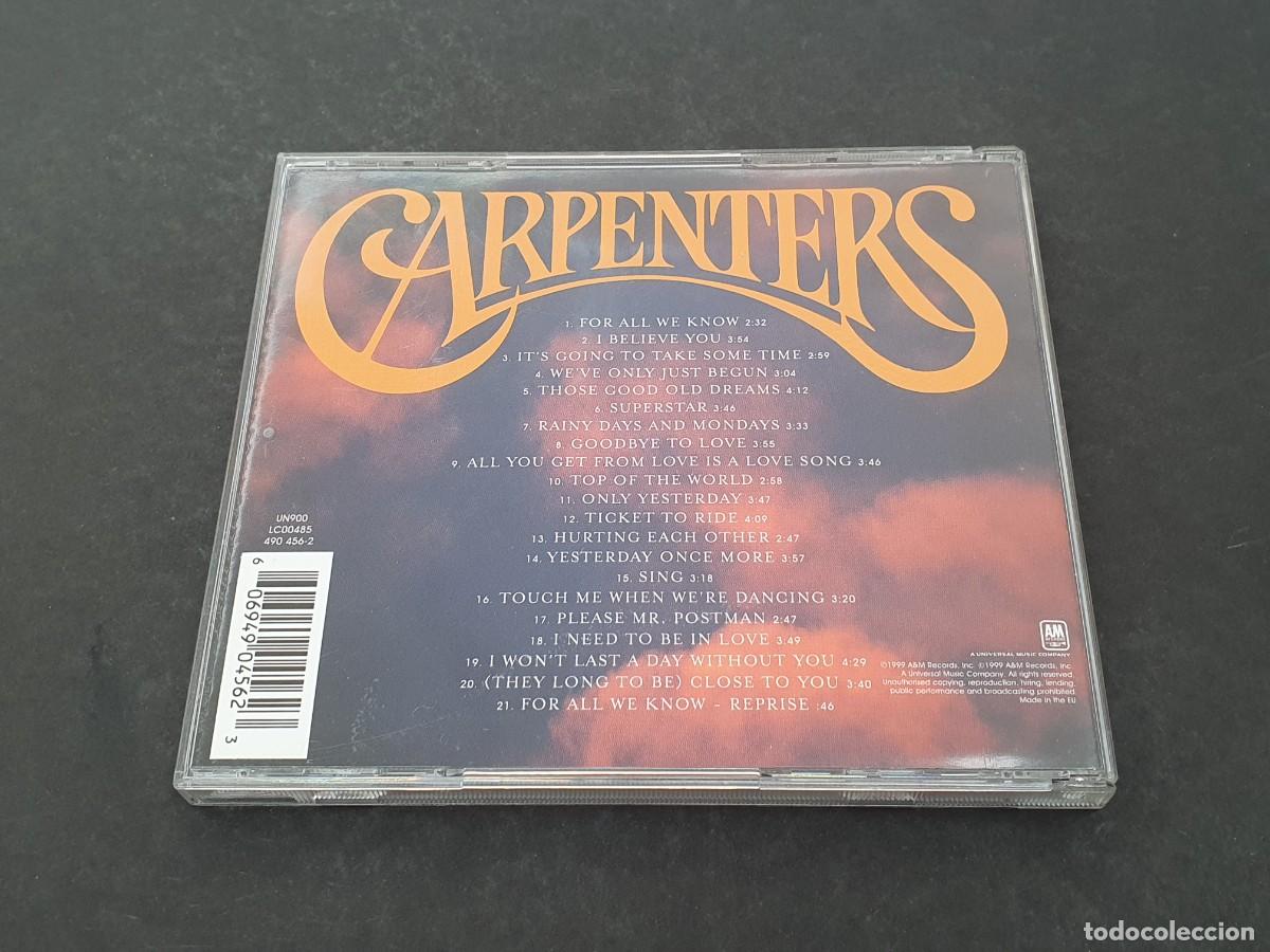 CDs de m&uacute;sica: CD SINGLE - CARPENTERS - SINGLE 1969 - 1981 - 1999 - Foto 3