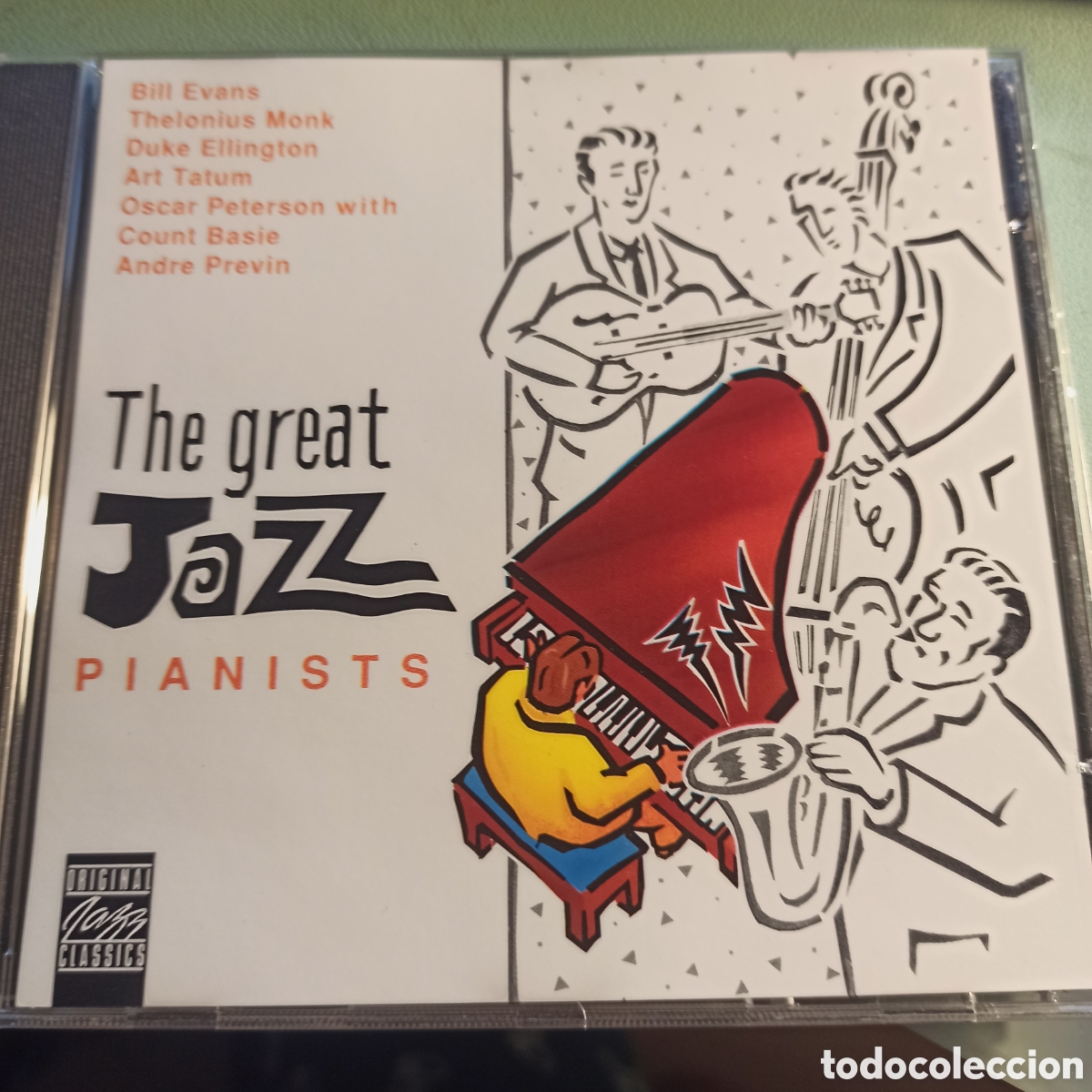 CDs de m&uacute;sica: The Great Jazz Pianists