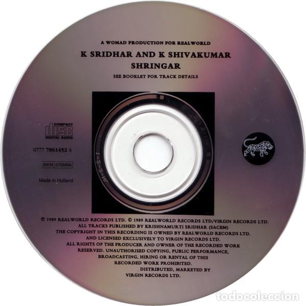 CDs de m&uacute;sica: K Sridhar & K Shivakumar &ndash; Shringar - Foto 2