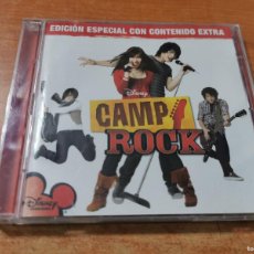 CDs de Música: CAMP ROCK BANDA SONORA CD + BONUS DVD DEL AÑO 2008 ESPAÑA CONTENIDO EXCLUSIVO