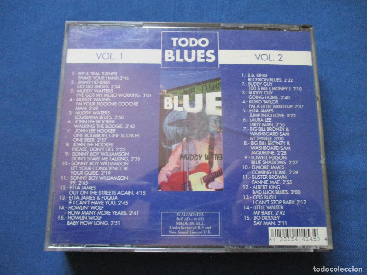 CDs de m&uacute;sica: CD - TODO BLUES &middot; MUDDY WATERS / 2 CD&acute;S - Foto 4