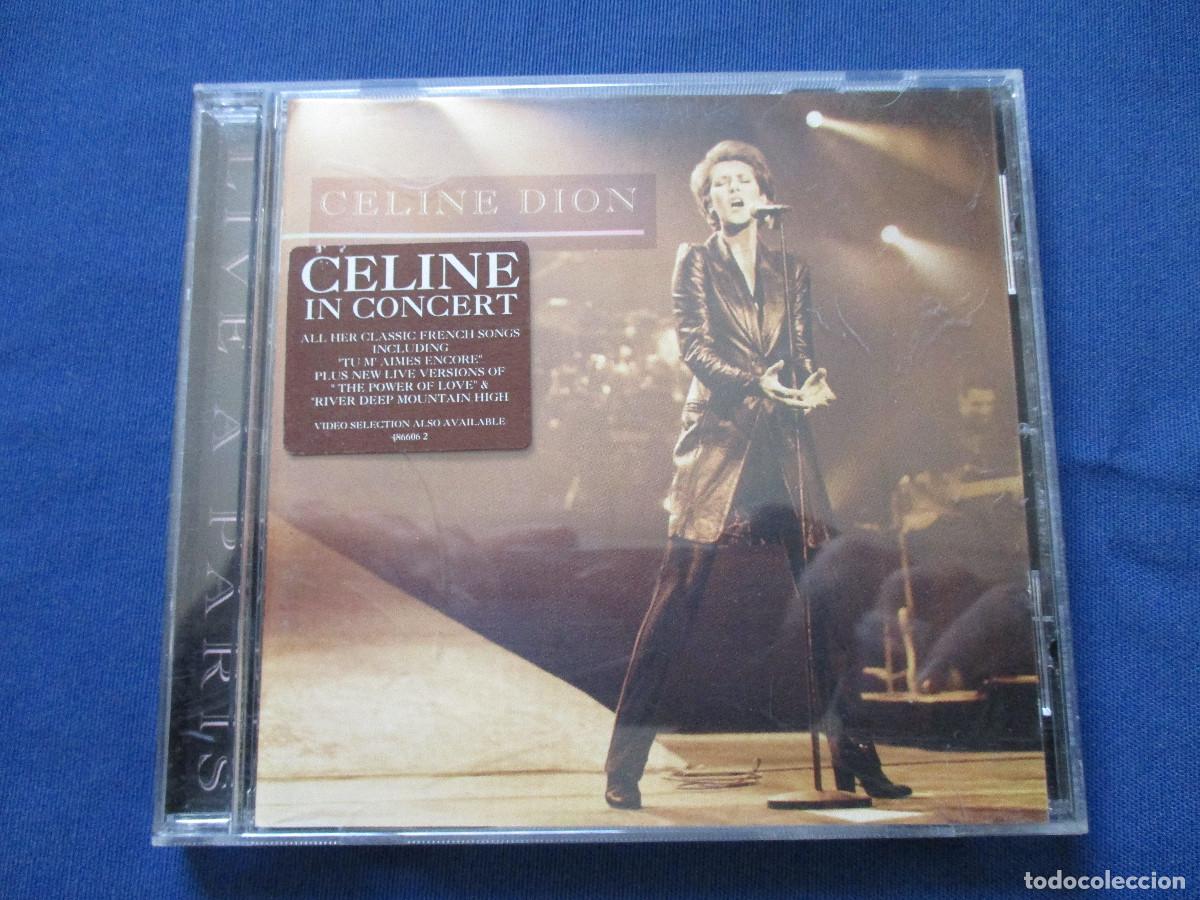 CDs de m&uacute;sica: CD - CELINE DION &middot; LIVE A PARIS - Foto 1