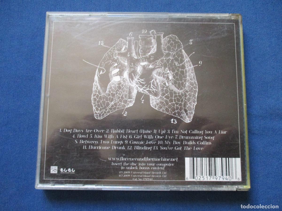 CDs de m&uacute;sica: CD - FLORENCE + THE MACHINE &middot; LUNGS - Foto 3