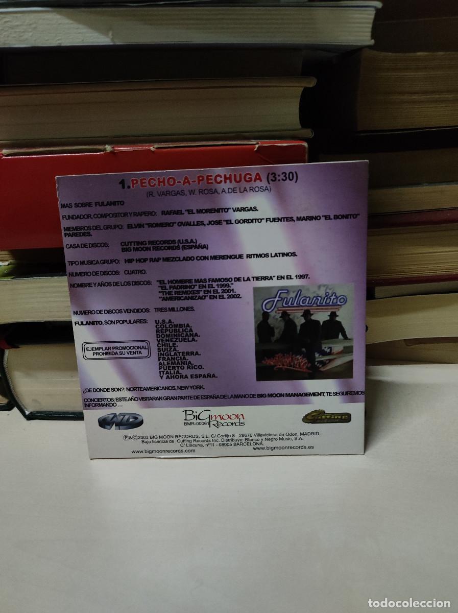 CDs de m&uacute;sica: Fulanito &ndash; Pecho A Pechuga - Foto 2