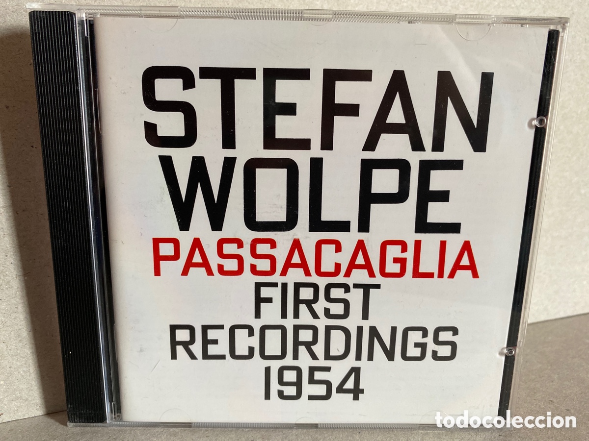 CD de M&uacute;sica: Stefan Wolpe - Passacaglia - First Recordings 1954 (CD, Album)