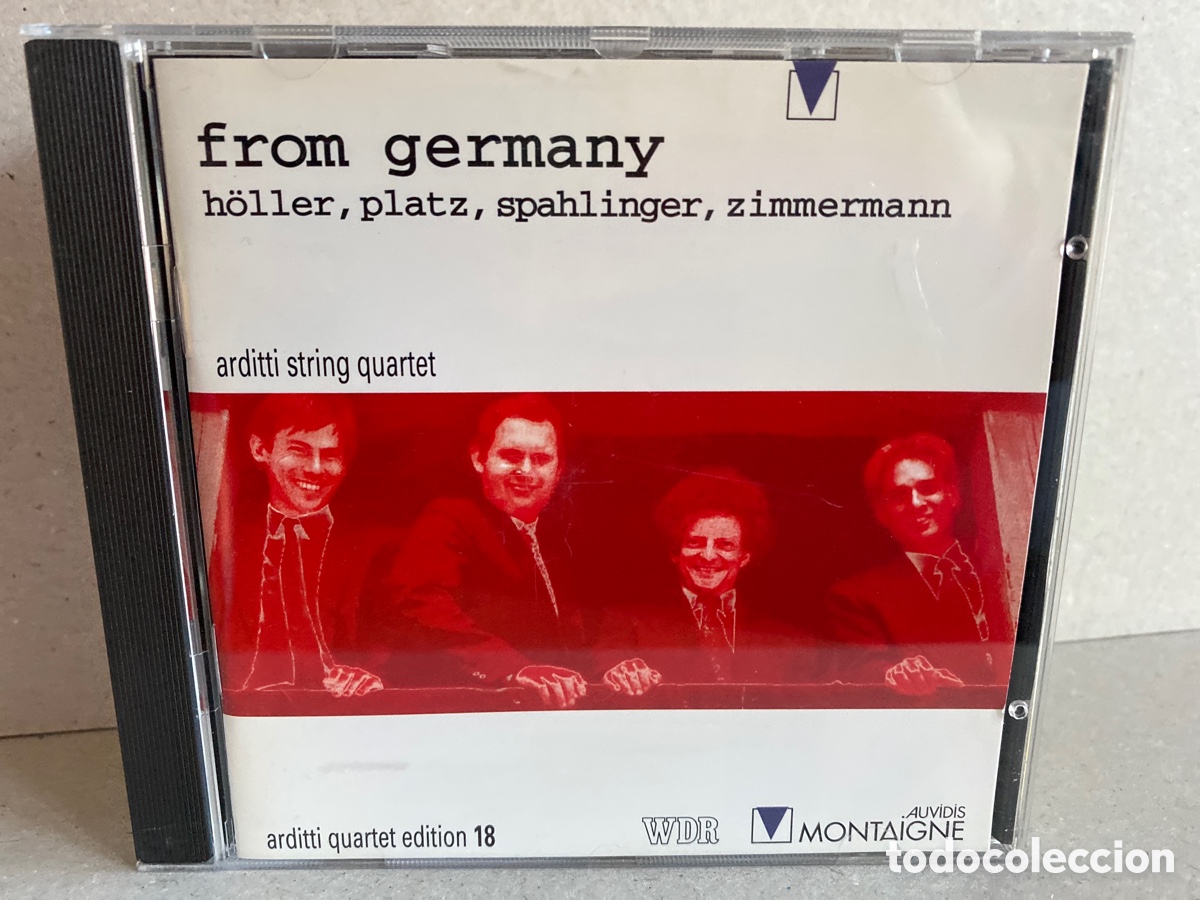 CDs de m&uacute;sica: Arditti Quartet - From Germany (CD) Montaigne - Foto 1