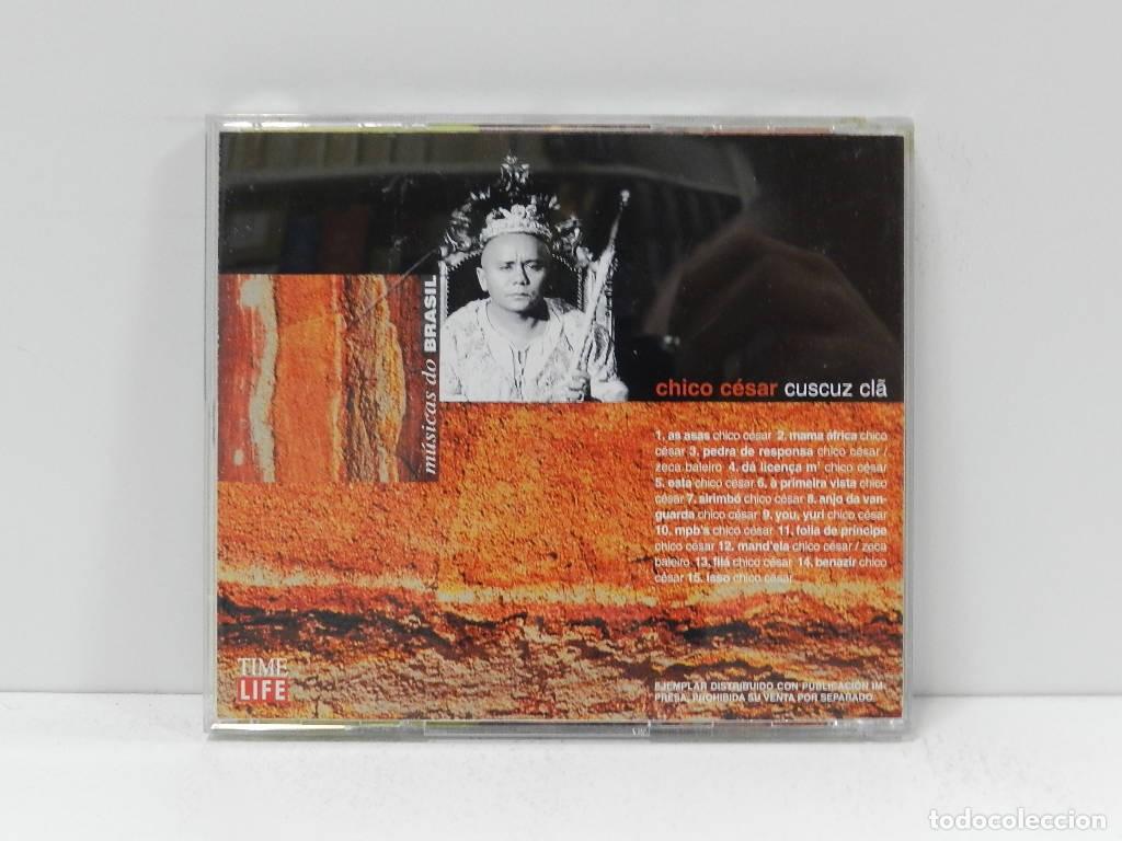 CDs de m&uacute;sica: DISCO CD. Chico C&eacute;sar &ndash; Cuscuz Cla - M&uacute;sicas Do Brasil. COMPACT DISC. - Foto 2