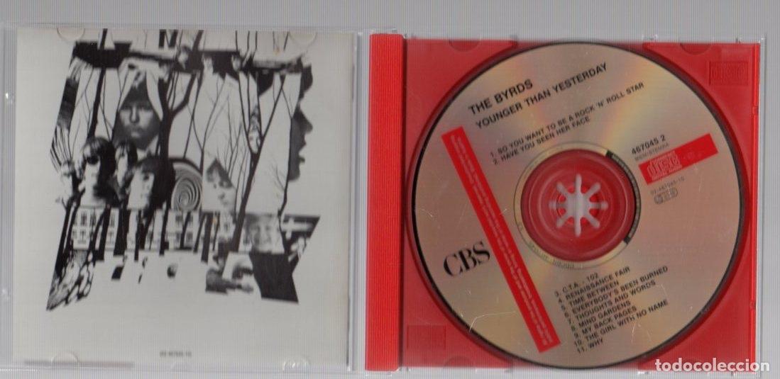 CDs de m&uacute;sica: CD BYRDS YOUNGER THAN YESTERDAY. CBS - Foto 2