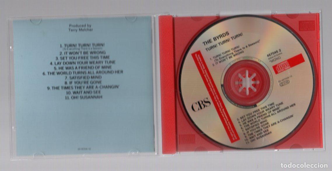 CDs de m&uacute;sica: CD THE BYRDS TURN TURN TURN - Foto 2