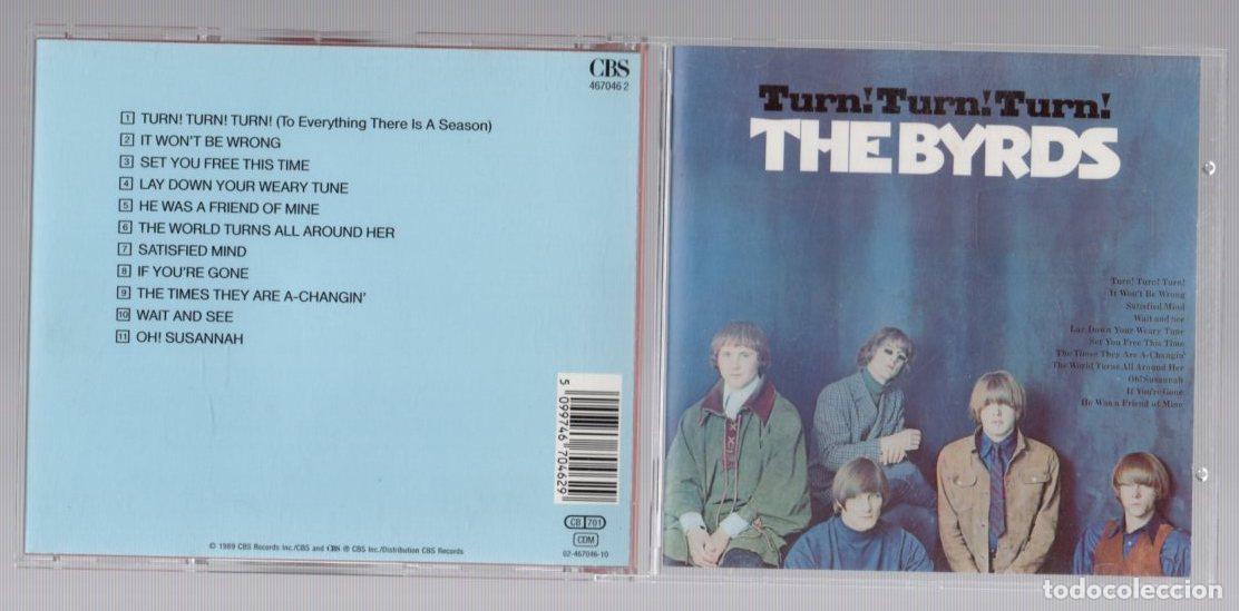CDs de m&uacute;sica: CD THE BYRDS TURN TURN TURN - Foto 1