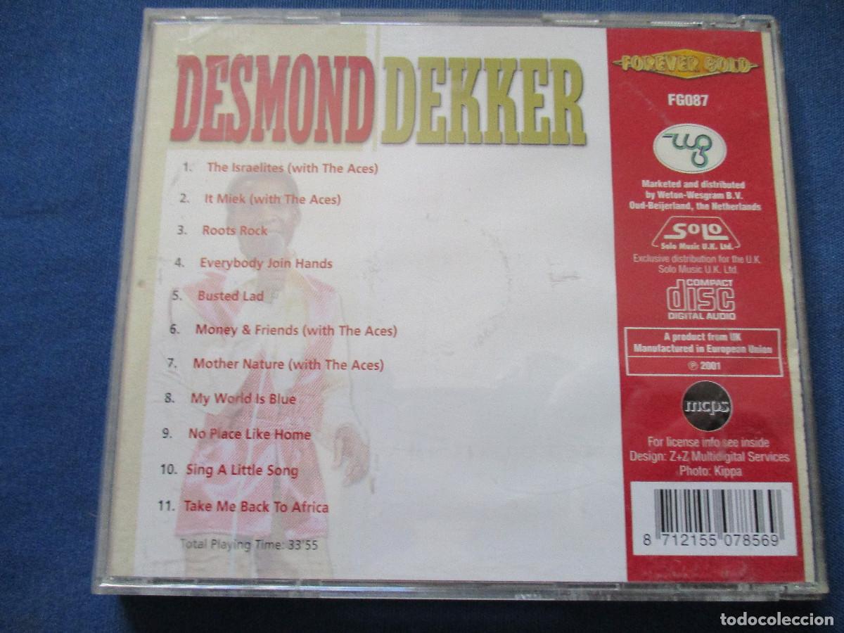 CDs de m&uacute;sica: CD - DESMOND DEKKER - Foto 3