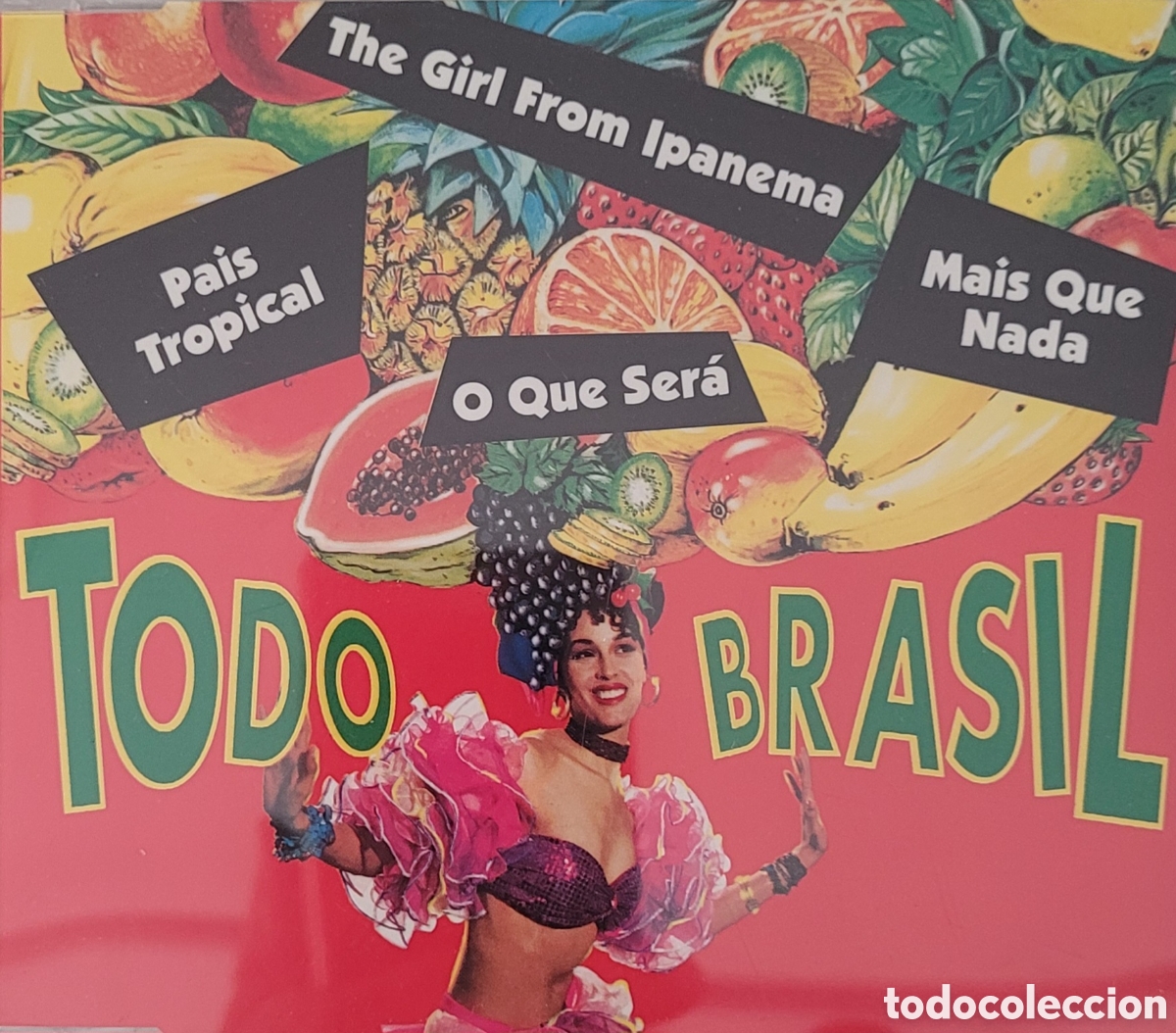 CDs de m&uacute;sica: TODO BRASIL CD MAXI 4 TEMAS - Foto 1