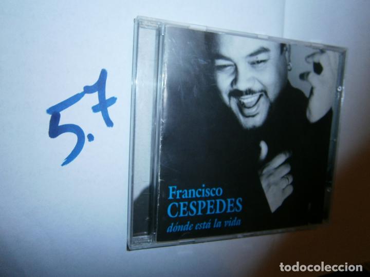 CDs de m&uacute;sica: ANTIGUO CD - FRANCISCO CESPEDES - Foto 1