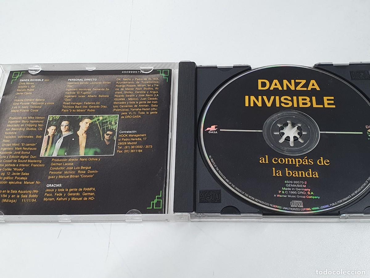 CDs de m&uacute;sica: CD DANZA INVISIBLE - AL COMP&Aacute;S DE LA BANDA - 1995 - Foto 2
