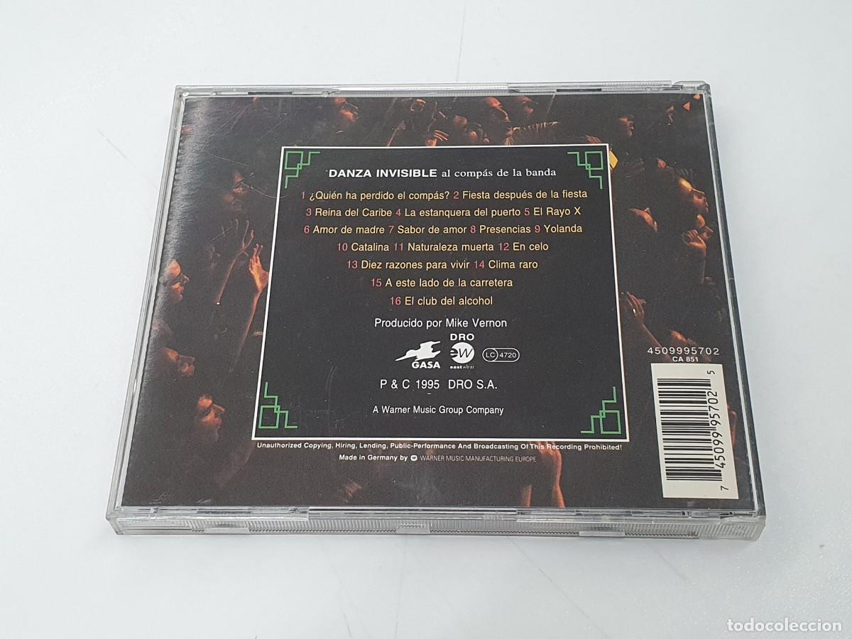 CDs de m&uacute;sica: CD DANZA INVISIBLE - AL COMP&Aacute;S DE LA BANDA - 1995 - Foto 3