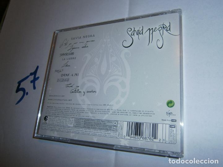 CDs de m&uacute;sica: ANTIGUO CD - SAVIA NEGRA - Foto 2