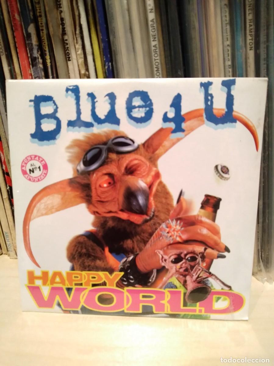 Musik-CDs: Blue 4 U-Happy World-Cd Single Precintado-