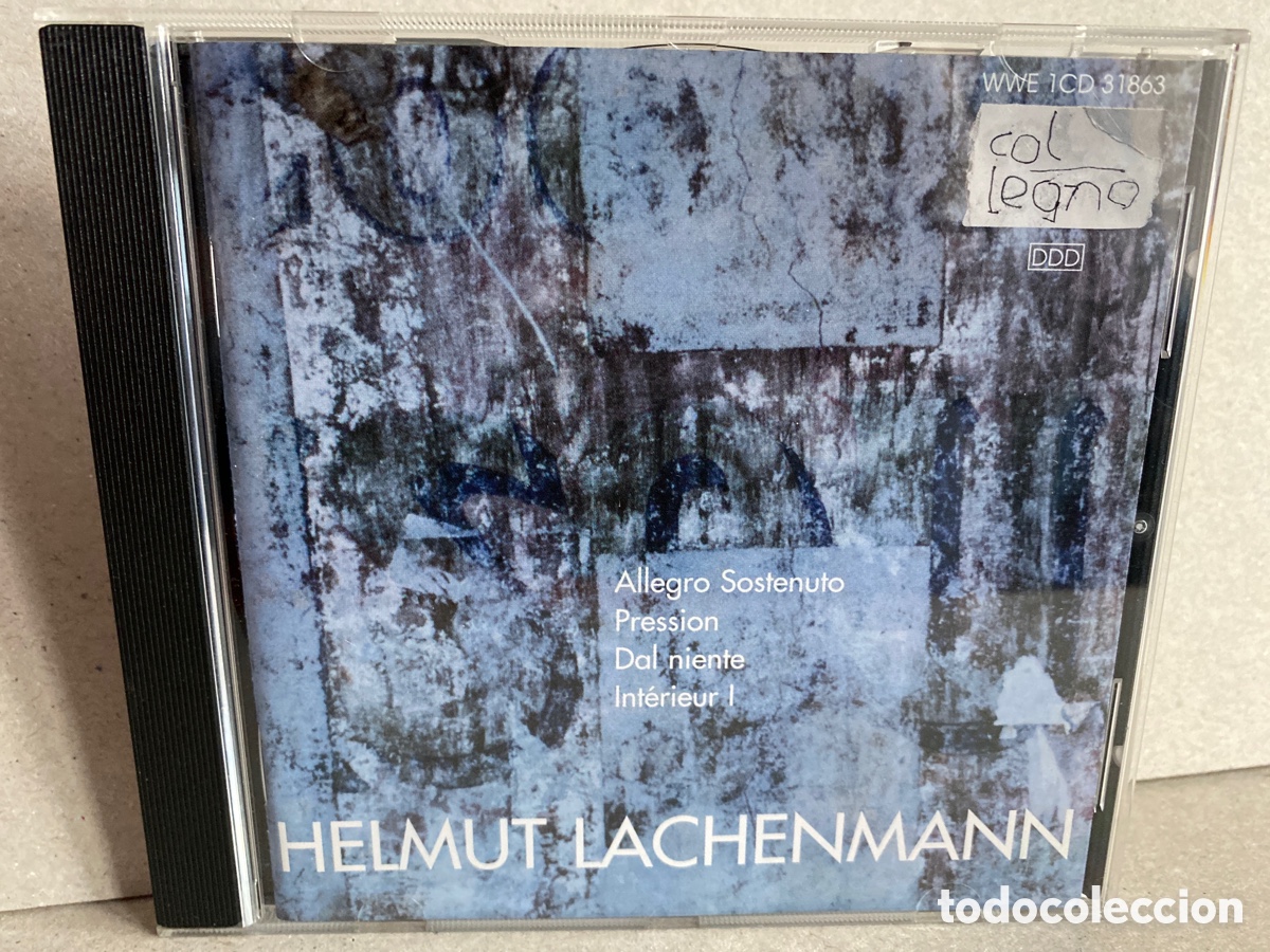Music CDs: Lachenmann - Allegro Sostenuto / Pression / Dal Niente / Int&eacute;rieur I (CD, Album)