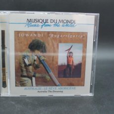 CDs de Música: JOWANDI BUGARRIGARRA AUSTRALIE LE REVE ABORIGENE CD. Lote 400613549