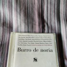 CDs de Música: CD BURRO DE NORIA POEMAS PEDRO BELTRÁN. Lote 400619289
