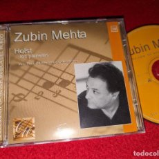 CDs de Música: NEW YORK ZUBIN MEHTA HOLST LOS PLANETAS CD 2003 WARNER. Lote 400634704