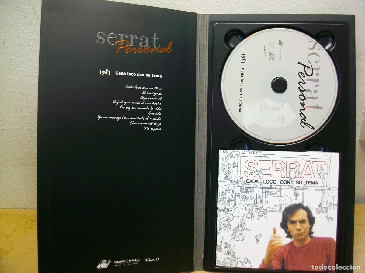 CDs de m&uacute;sica: JOAN MANUEL Serrat &ndash;CADA LOCO CON SU TEMA - LIBRETO + CD - Foto 2