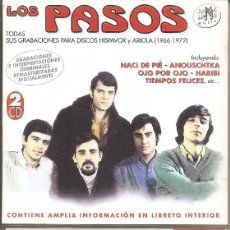 CDs de Música: LOS PASOS - TODAS SUS GRABACIONES (1966-1972) (DOBLE CD, RAMA LAMA MUSIC 1998). Lote 400669139