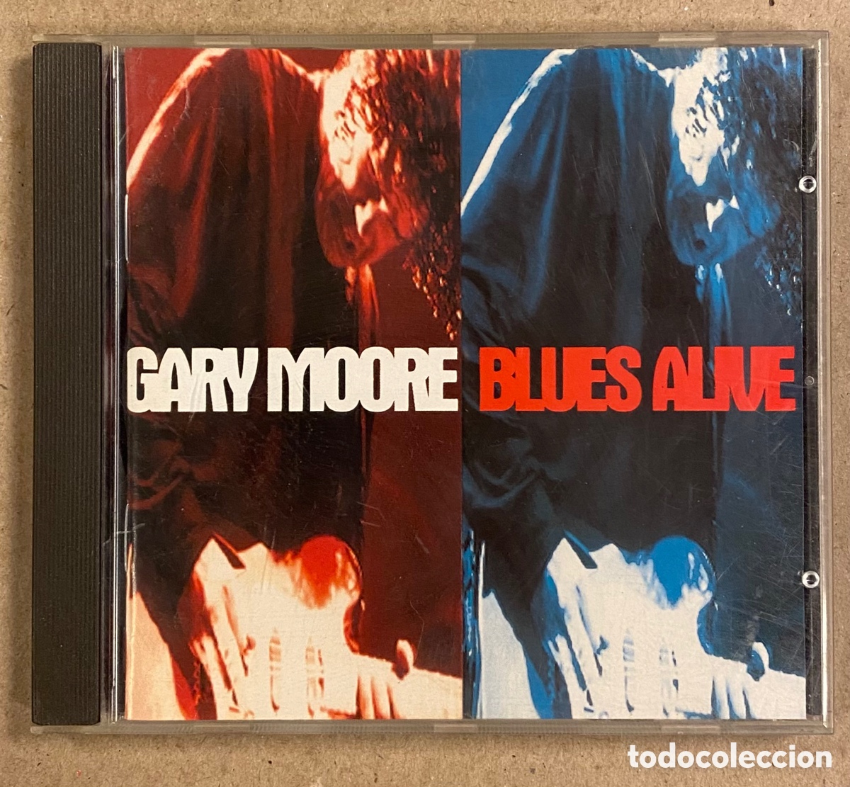 CDs de m&uacute;sica: CD. GARY MOORE &ldquo;BLUES ALIVE&rdquo; (VIRGIN 1993). - Foto 1