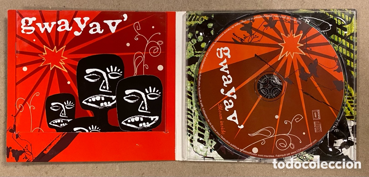 CDs de m&uacute;sica: CD DIGIPACK. GWAYAV&rsquo; &ldquo;BLOOM INSIDE&rdquo; (2005). - Foto 2