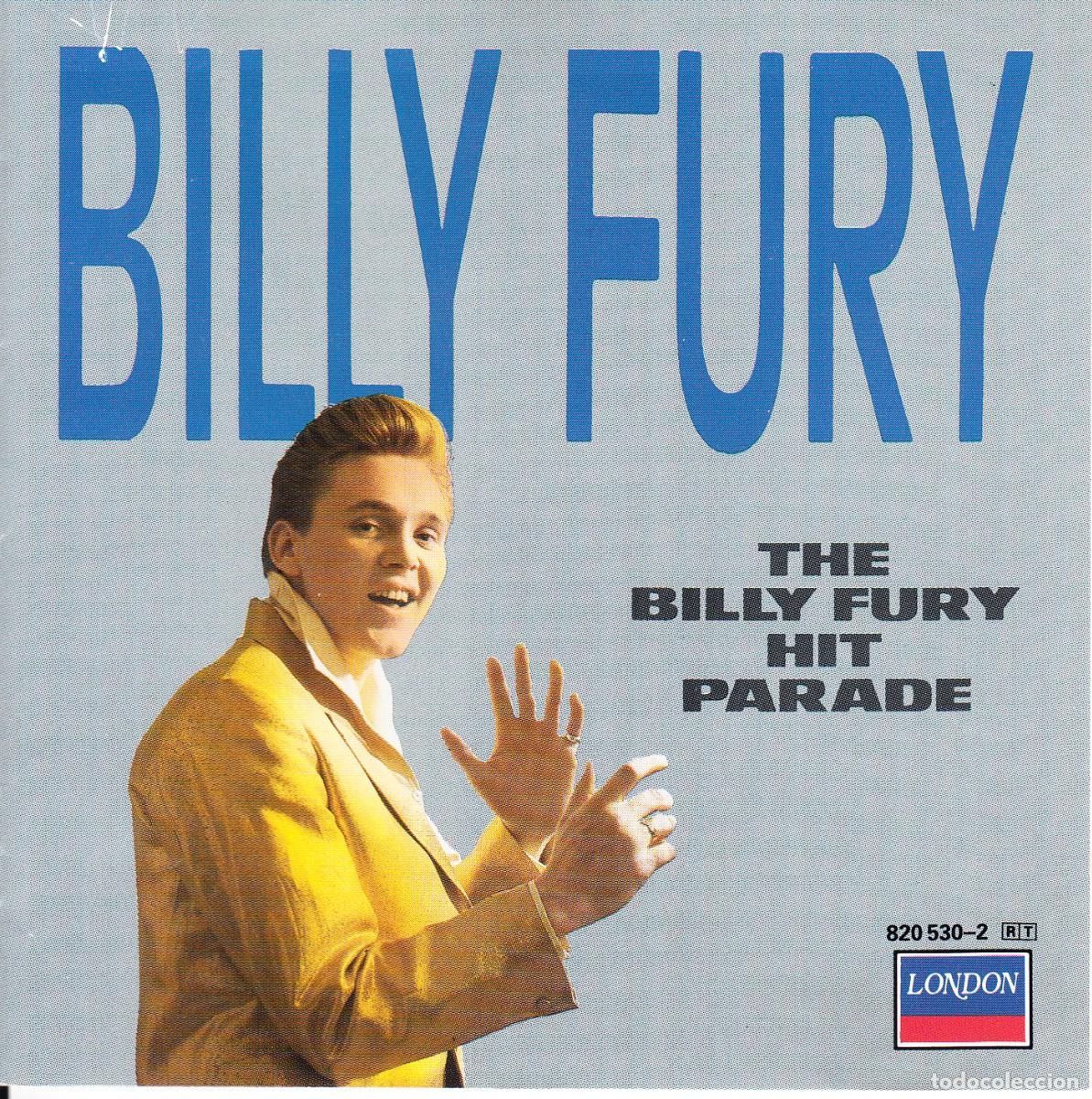 CDs de m&uacute;sica: BILLY FURY. HIT PARADE. CD. - Foto 1