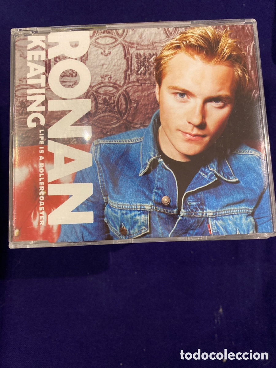 CDs de m&uacute;sica: RONAN KEATING - LIVE A ROLLERCOASTER CD SINGLE 4 TEMAS - Foto 1