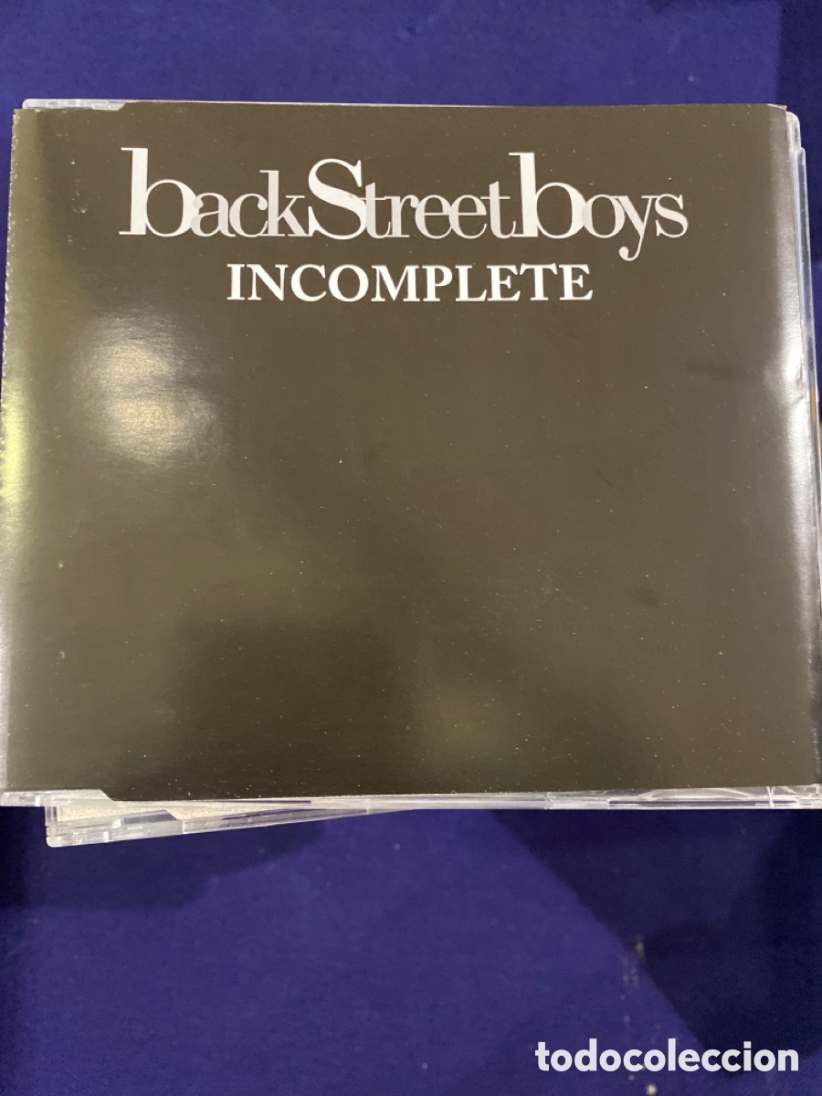 CDs de m&uacute;sica: BACKSTREET BOYS - INCOMPLETE CD SINGLE 1 TEMA - Foto 1