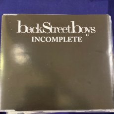 CDs de Música: BACKSTREET BOYS - INCOMPLETE CD SINGLE 1 TEMA. Lote 400700514